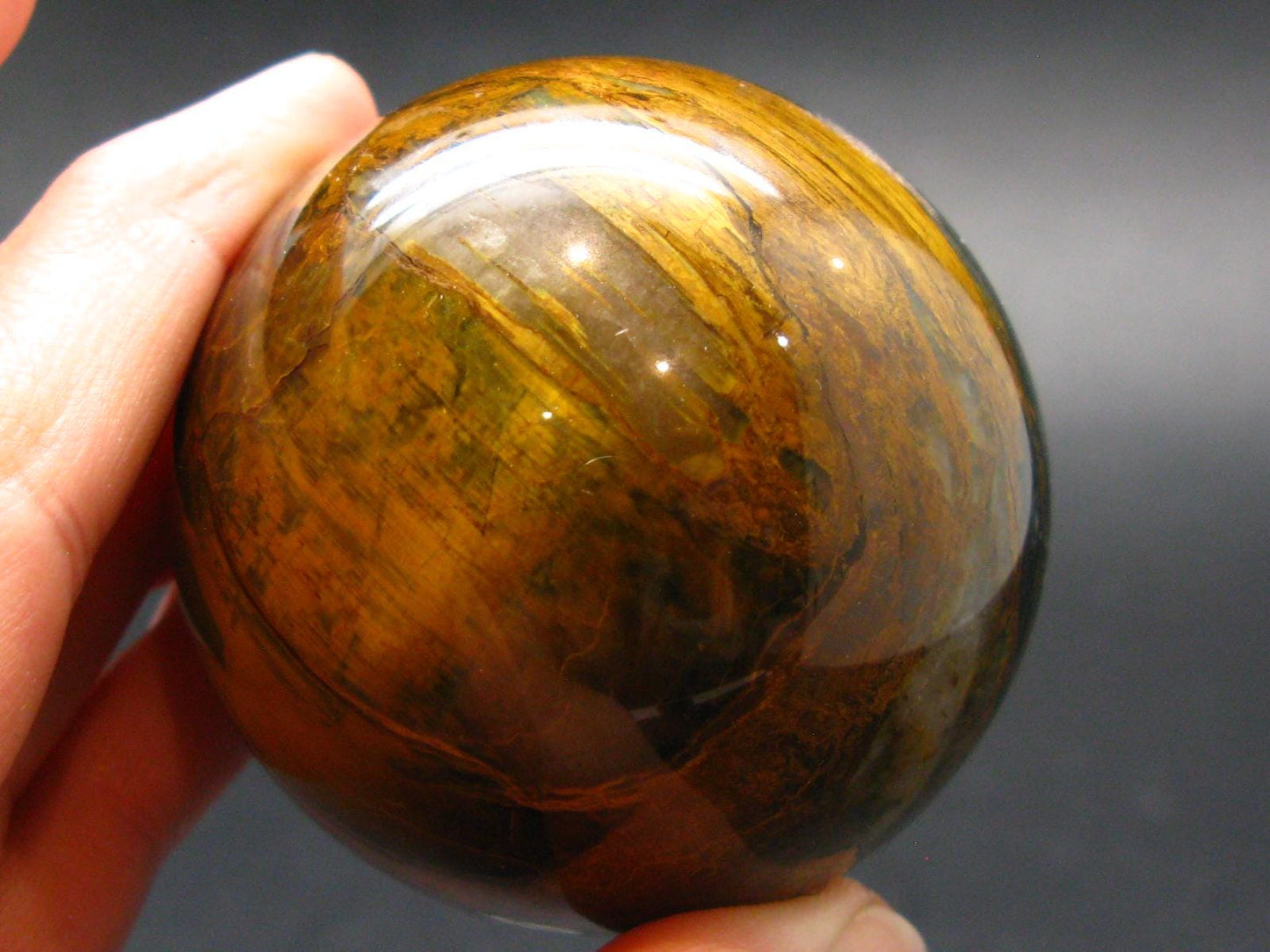 Pietersite Sphere From Namibia - 1.9" - 189.16 Grams
