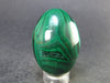 Malachite Egg Carving From Congo - 1.6" - 56.2 Grams