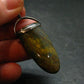 Natural Pietersite Polished Silver Pendant from Namibia - 1.7" - 5.41 Grams