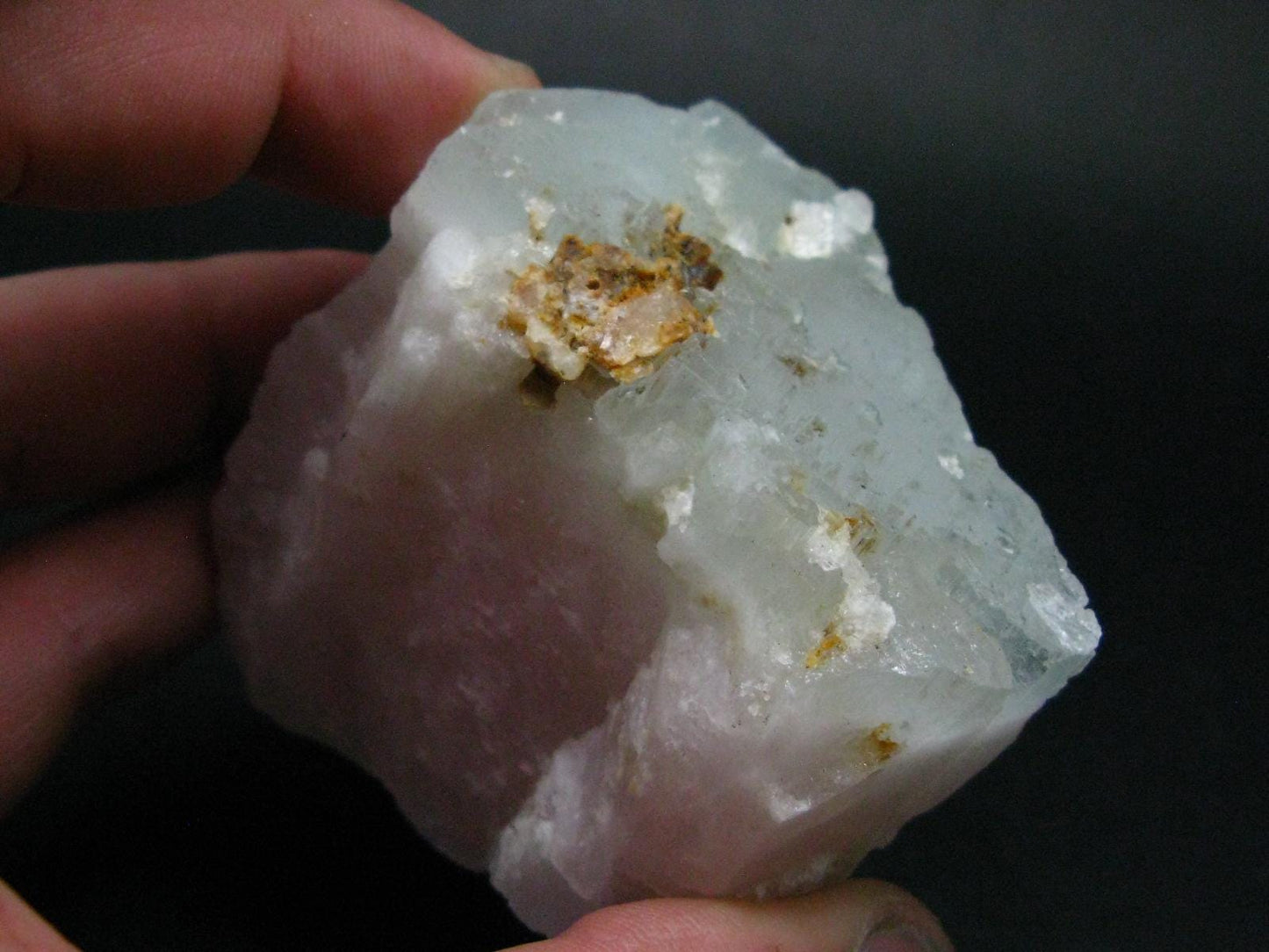 Rare Bicolor Pink Morganite & Blue Aquamarine Beryl Crystal From Pakistan - 2.5" - 192.93 Grams