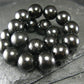 Shungite Genuine Bracelet ~ 7 Inches ~ 10mm Round Beads