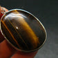 Tiger Eye Silver Plated Pendant - 2.0"