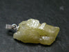 Wulfenite Crystal Silver Pendant From Arizona, USA - 1.0" - 6.78 Grams