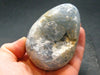 Natural Sky Blue Celestite Celestine Egg from Madagascar - 2.8"