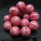 Rhodochrosite Genuine Bracelet ~ 8 Inches ~ 18mm Round Beads