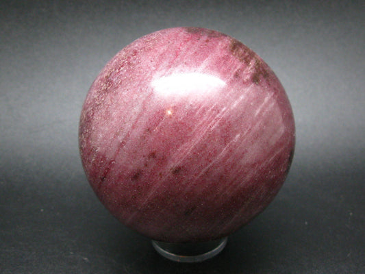 Rare Red Thulite Sphere Ball From Norway - 3.1" - 710 Grams