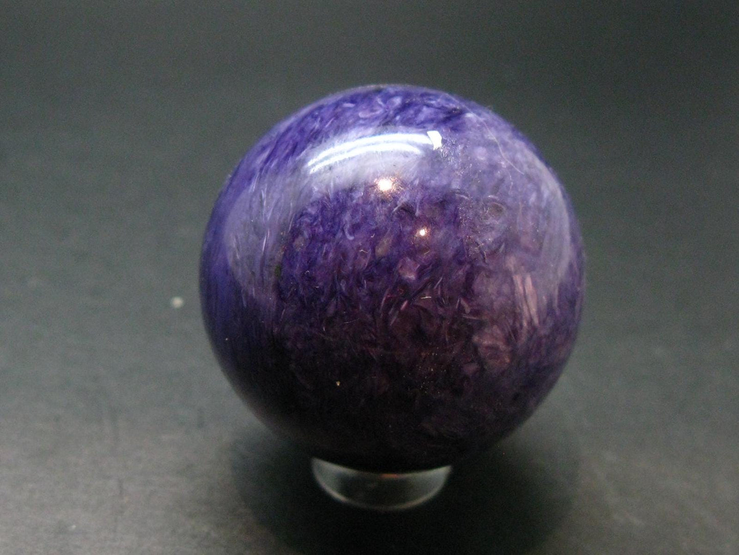 Nice Charoite Sphere from Russia - 96.17 Grams - 1.6"