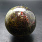 Rare Dragon Bloodstone Sphere Ball From China - 2.0"
