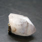 Dumortierite In Terminated Quartz Crystal Silver Pendant From Brazil - 1.1" - 5.90 Grams
