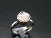 Natrolite Silver Ring From Russia - 1.92 Grams - Size 7