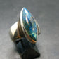 Quantum Quattro Shattuckite Malachite Dioptase Chrysocola Ring in SS From Namibia - Size 8 - 9.42 Grams