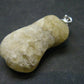 Large Natural Agni Gold Danburite Sterling Silver Pendant from Tanzania - 1.4" - 4.52 Grams
