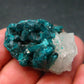 Very Nice Dioptase Cluster w/ Quartz from Congo - 1.5" - 18.18 Grams