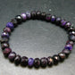 Sugilite Genuine Bracelet ~ 7 Inches ~ 8mm Rondelle Beads