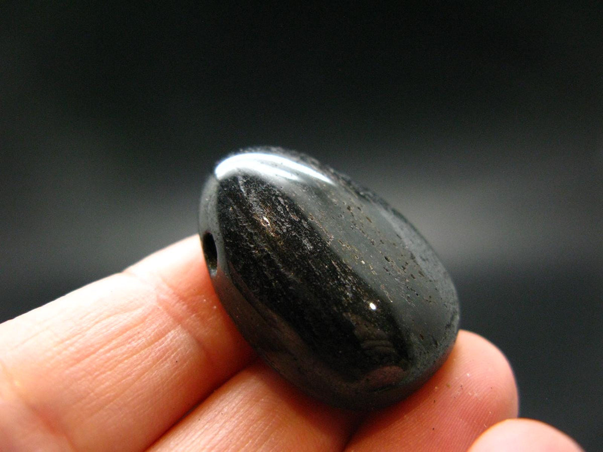 Rare ISUA Stone Metal Free Pendant From Greenland - 1.2" - 17.04 Grams