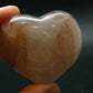 Agnitite Tumbled Heart From Madagascar - 2.0" - 165.54 Grams