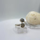 Natural Phenakite (Phenacite) Crystal Ring in Sterling Silver - Size 7