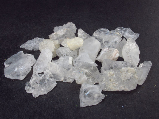 Lot of 25 Gem Pollucite Polucite Crystals from Pakistan - 40.3 Grams