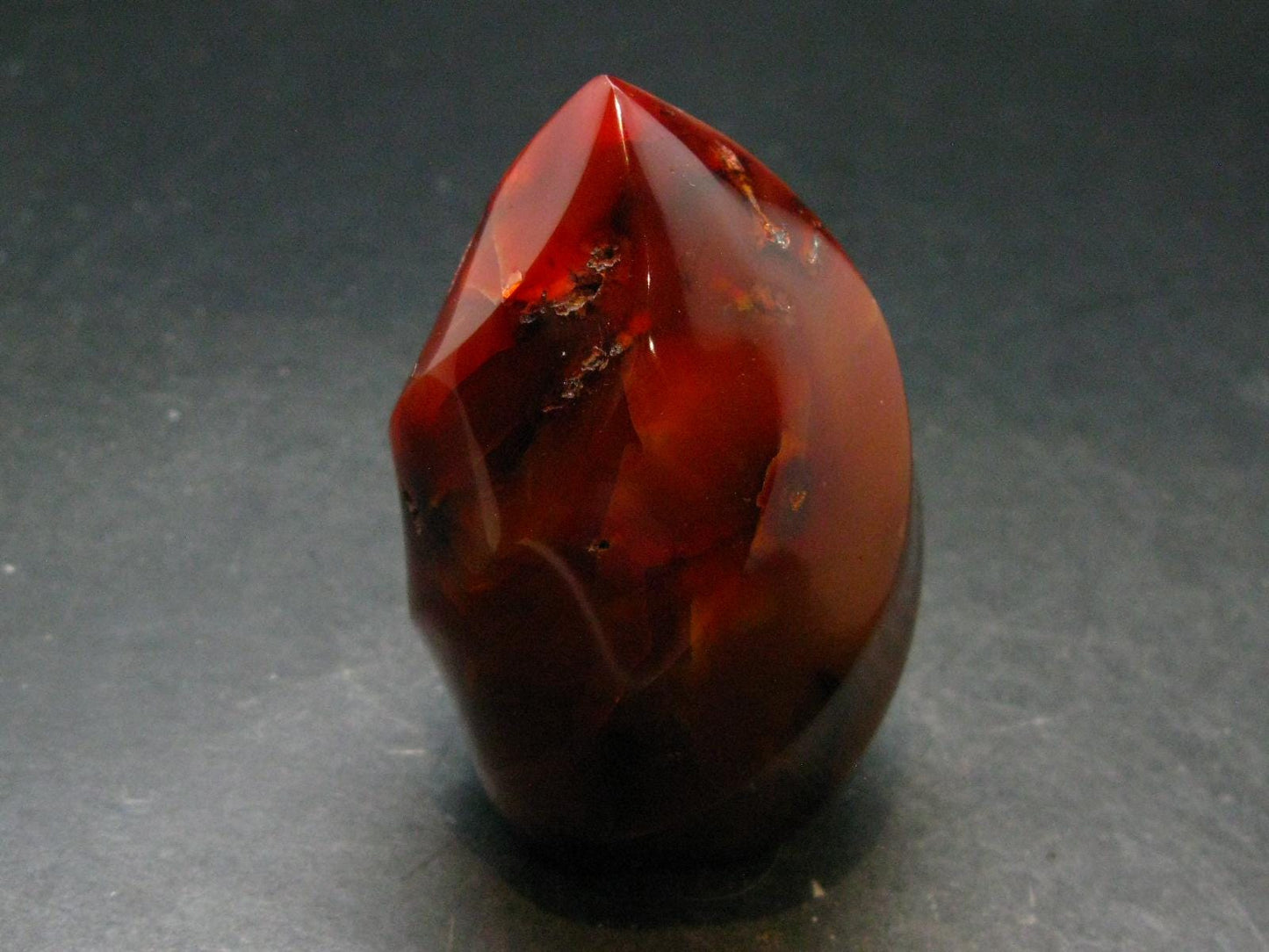 Carnelian Agate Obelisk From Madagascar - 3.1"