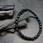 Black Tourmaline Genuine Bracelet ~ 7 Inches ~ 7mm Barrel Beads