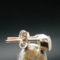 Phenakite Phenacite Stud Earrings Sterling Silver From Russia - 1.0 Grams