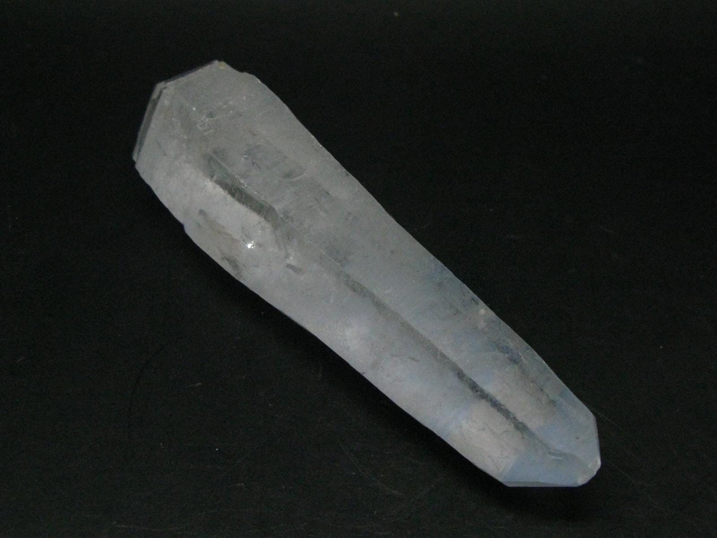 Dumortierite In Quartz Crystal From Brazil - 5.8" - 200.22 Grams