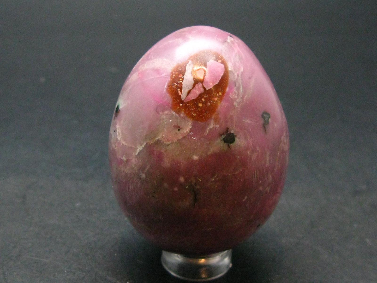 Cobaltocalcite Cobalto Calcite Egg From Morocco - 1.9"