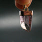 Vera Cruz Amethyst Silver Pendant From Mexico - 1.1" - 5.42 Grams
