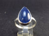 Gem Terminated Blue Tanzanite Silver Ring from Tanzania - 4.82 Grams - Size 10