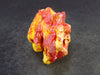 Rare Fire Realgar on Orpiment Crystal From Russia - 1.5" - 19.0 Grams