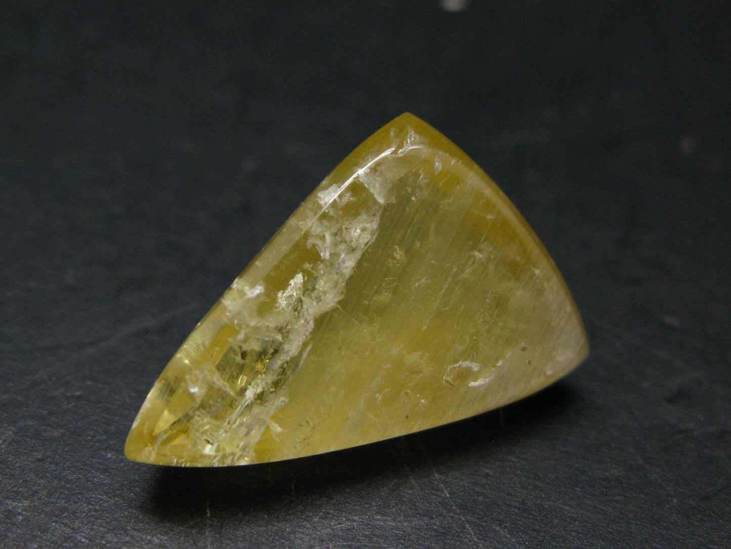 Rare Agni Gold Danburite Cabochon From Tanzania - 24.60 Carats - 1.0"