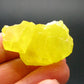 Large Yellow Sulphur Sulfur Crystal Italy - 1.3"