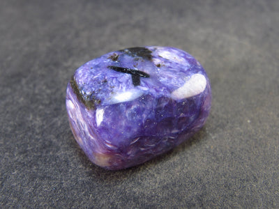 Rare High-Quality Charoite Pendant In SS From Russia - 1.2" - 10.0 Grams