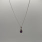 Mini Violet Glow – Delicate Amethyst Pendant - 1.07 Grams