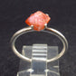 Raw Sunstone 925 Silver Ring From Tanzania - 1.79 Grams - Size 8.25