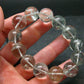 Prasiolite Green Amethyst Genuine Bracelet ~ 7 Inches ~ 17mm Round Beads