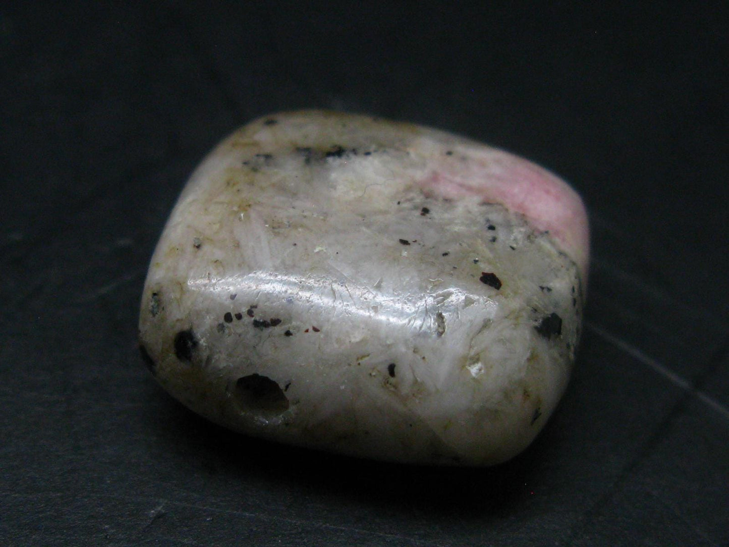 Rare Pink Tugtupite Metal Free Pendant From Greenland - 0.8" - 7.21 Grams
