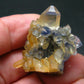 Dumortierite In Quartz Inclusion Cluster From Brazil - 1.5" - 14.70 Grams