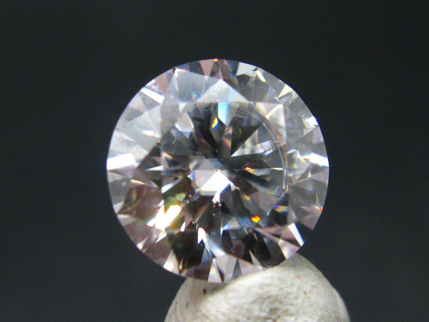Gem Moissanite Facetted Cut Stone - 5.16 Carats