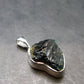 Blue Lazulite Silver Pendant From Pakistan - 0.9" - 2.55 Grams