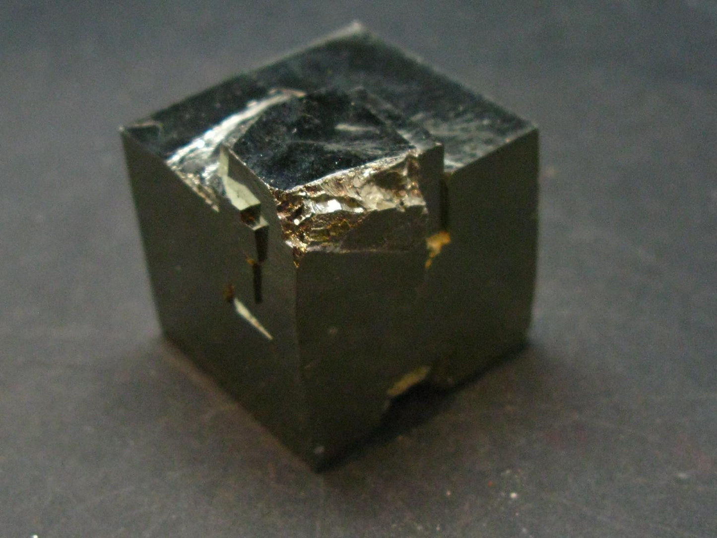 Perfect Pyrite Cube Cluster from Spain - 0.9"