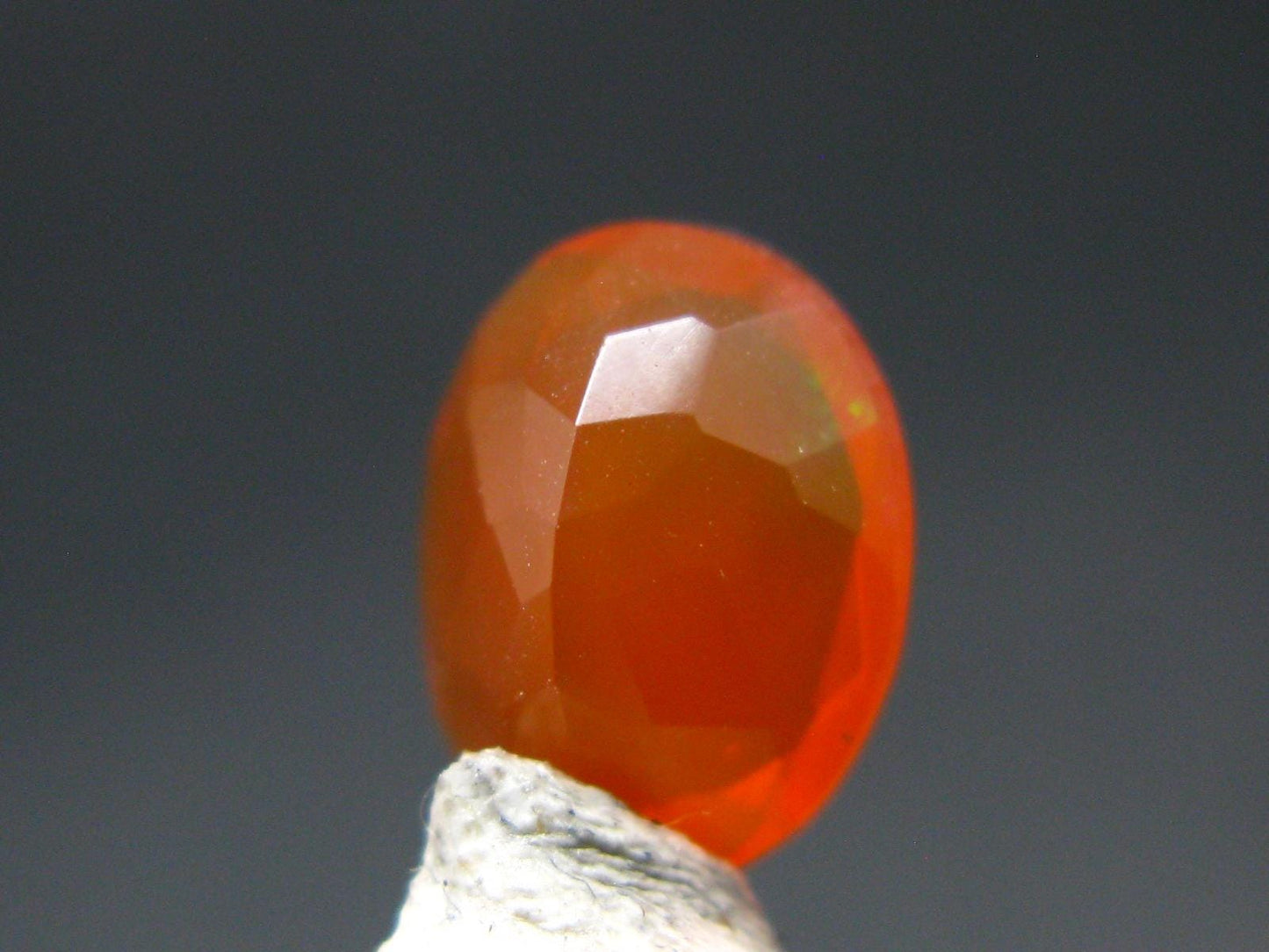 Fire Opal Cut Stone From Mexico - 1.20 Carats