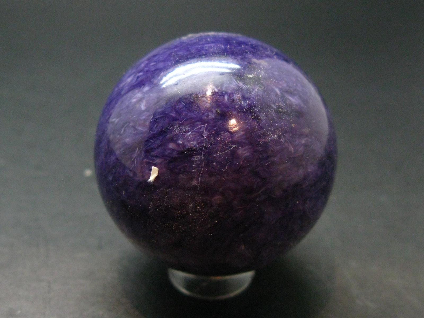 Nice Charoite Sphere from Russia - 96.17 Grams - 1.6"
