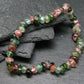 Watermelon Bicolor Tourmaline Genuine Bracelet ~ 7 Inches ~ 7mm Tumbled Beads
