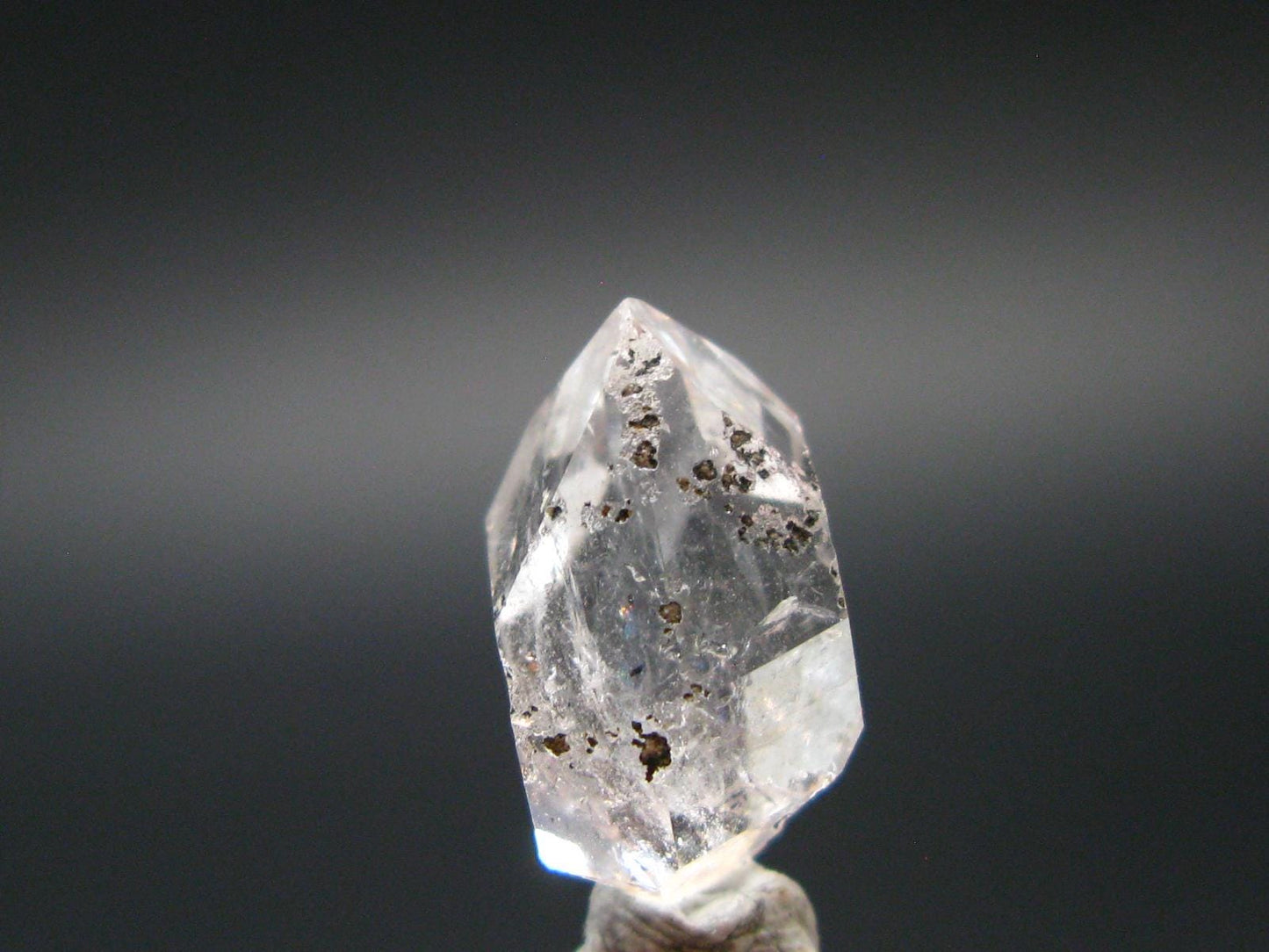 Fine Herkimer Diamond Quartz Crystal From New York - 0.6" - 2.49 Grams