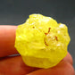 Large Yellow Sulphur Sulfur Crystal Italy - 1.0"