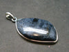 Natural Pietersite Polished Silver Pendant from Namibia - 1.5" - 5.26 Grams