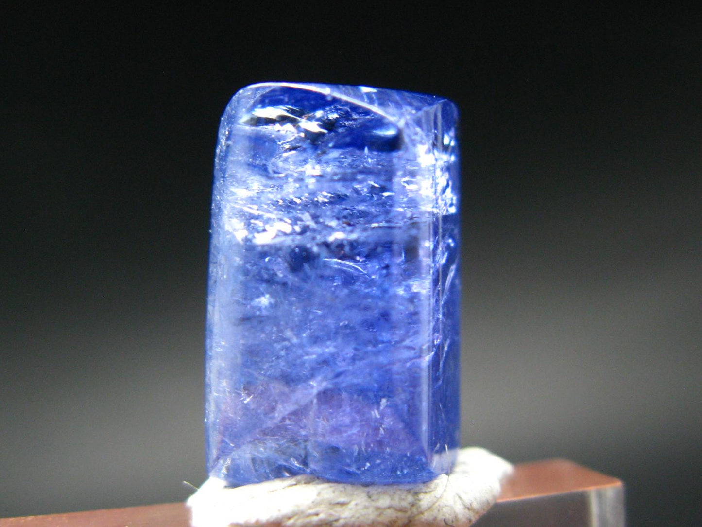 Fine Gem Tanzanite Zoisite Polished Stone From Tanzania - 16.71 Carats - 0.6"