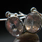 Phenakite Phenacite Silver Earrings From Russia - 3.23 Grams