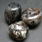 Lot of 3 Astrophylite Astrophyllite tumbled stones from Russia